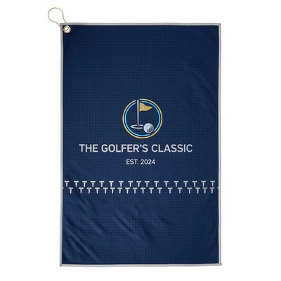 Sublimated Microfiber Golf Towel 400GSM