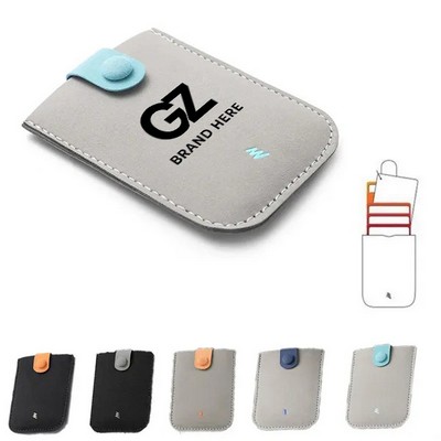 PU Pull-Out Credit Card Holder