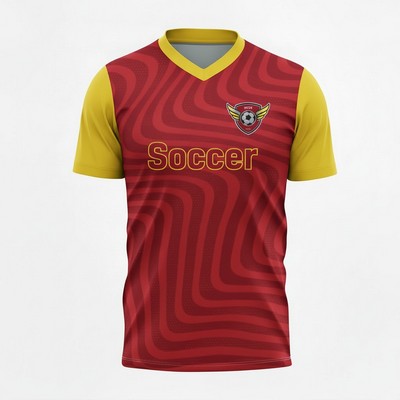 Unisex Sublimated Soccer Jersey Poly Interlock 160G