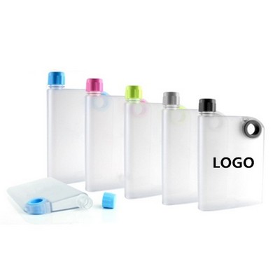 Square Water Bottle - Leakproof Design, BPA-Free
