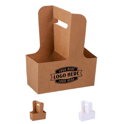 Kraft Drink Carrier With Handle