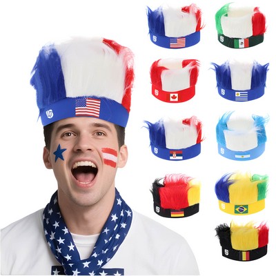 Soccer Fan Wig Headband