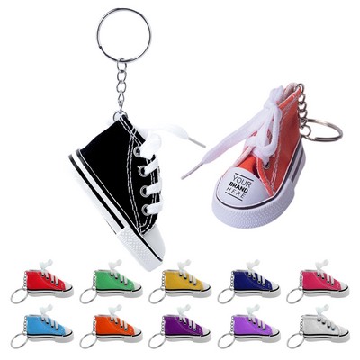 Mini Sneaker Keychain for Backpack Pendant