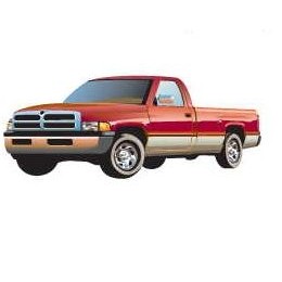 Red Pick Up Truck Lapel Pin