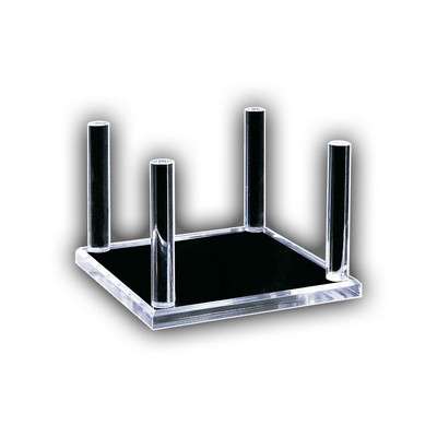 Four-Peg Display (2 1/4"x6 1/4"x4 1/2")