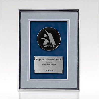9x12" Classic Framed Plaque - Delaware
