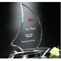 Sailboat Award 11"
