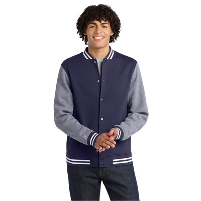 Sport-Tek® Fleece Letterman Jacket