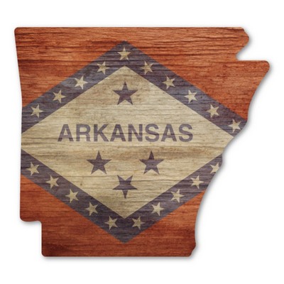 Arkansas Magnet - 4" x 3.60" - 30 mil - Outdoor Safe