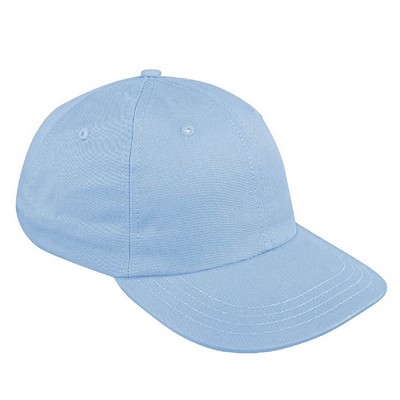 Solid Twill Slide Buckle Dad Cap