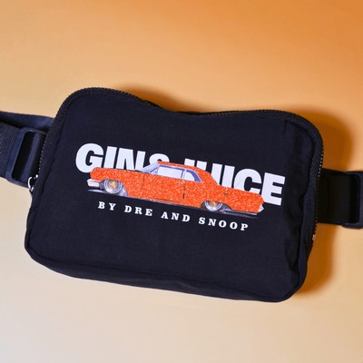 Custom Crossbody Bag with Premium Rhinestone or Glitter Logo Imprint