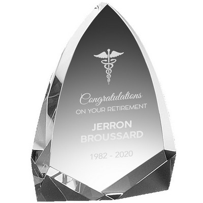 Aurelian Arch Crystal, 8 3/4"H
