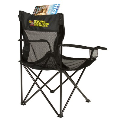 Coleman® Mesh Quad Chair - black