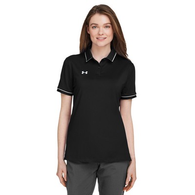 Under Armour® Women's Tipped Teams Performance Short Sleeve Polo Shirt