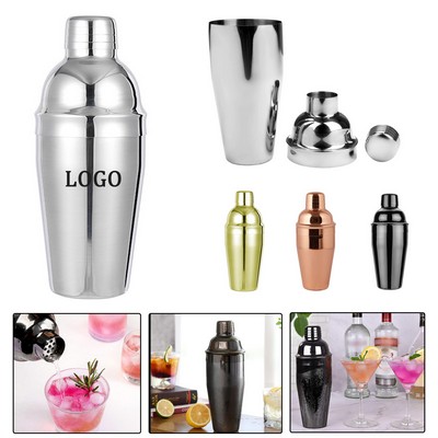 24 Oz. Stainless Steel Martini Bar Shaker