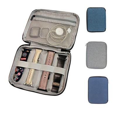 Watch Band Storage Case Electronic Accessories Bag