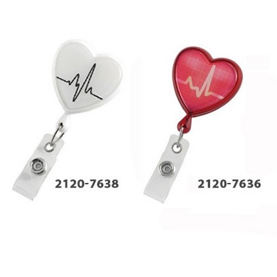 Badge Reel (Heart Health - Red)