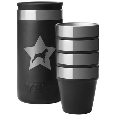 YETI® Shot Glasses With Carrying Case