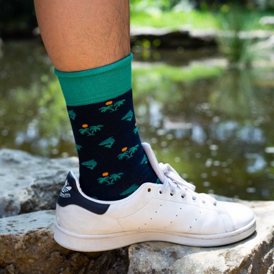 Synthetic Blend Gardening Socks - Grow in Comfort with Green Thumbs - American Made