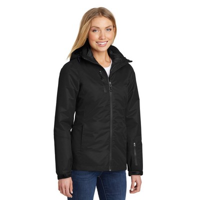 Port Authority Women's Vortex Waterproof 3-in-1 Jacket.