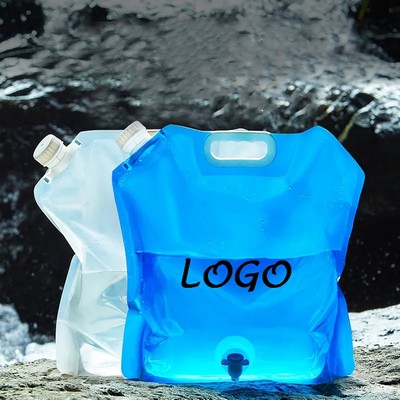 Collapsible Water Container - 1.3/2.6 Gallon Capacity