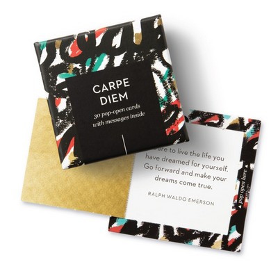 ThoughtFulls: Carpe Diem (30 Pop-Open Cards with Messages Inside)