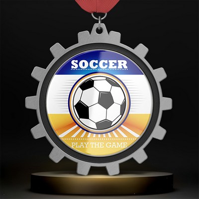 4" UV Printed Award Medals