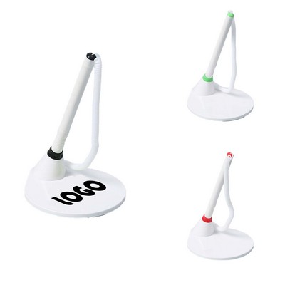 Custom Logo-Printed Office Desk Pen Bank Counter Advertising Pen