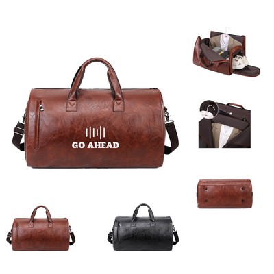 Leather Garment Bag