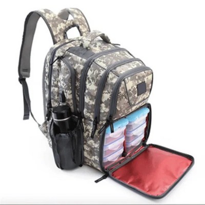 Fitness Meal Prep Camouflage Hiking Lunch Bag
