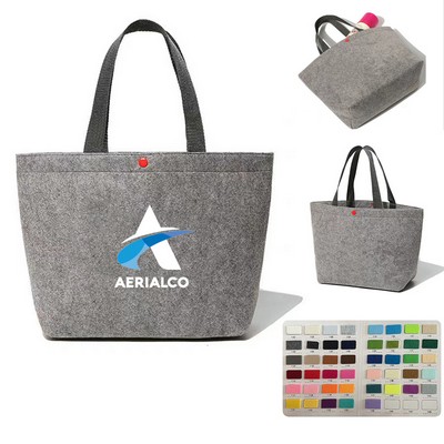 Felted Tote Bag