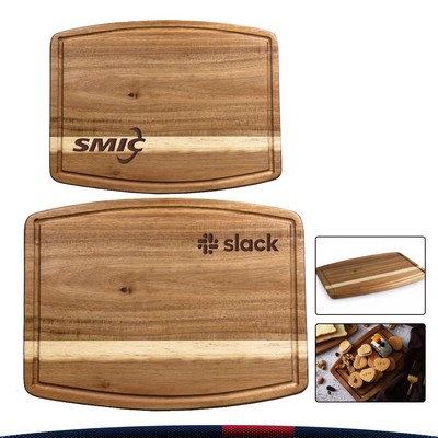 Marnet Acacia Wood Curved Cutting Board