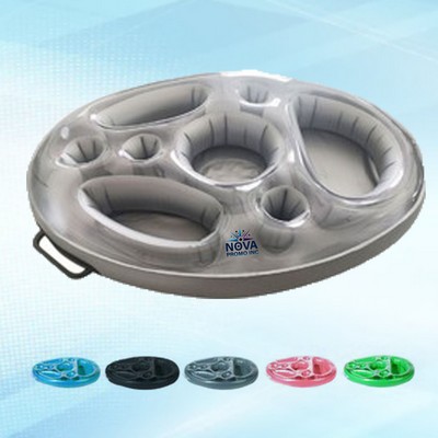 Pool Floating Drink Holder for Convenient Beverage Storage While Relaxing in the Pool