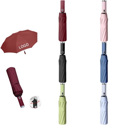 Rotating LED Flashlight Umbrella