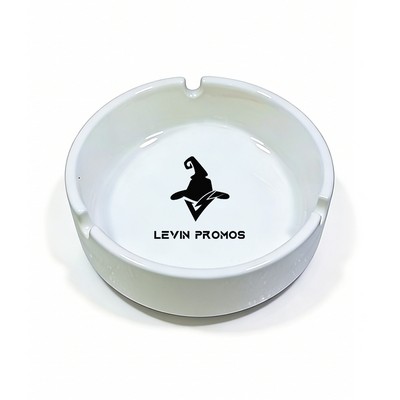 Round Ceramic Ashtray