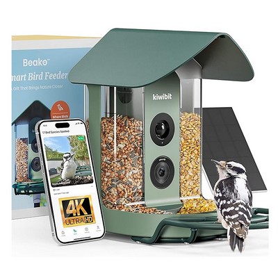 Kiwibit Beako™ Smart Bird Feeder with 4K Camera
