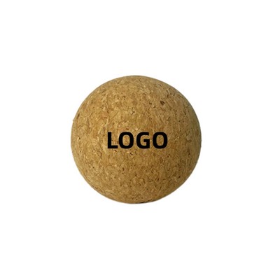 Custom Cork Yoga Massage Ball