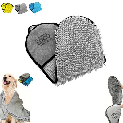 Quick-Dry Pet Bath Towel