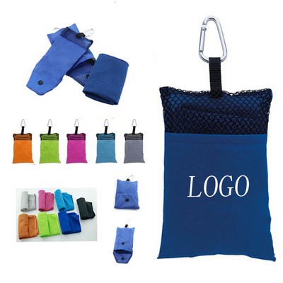 Ice Towel Set With Mountain Buckle For Quick Drying