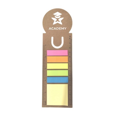 Sticky Note Bookmark with Ruler