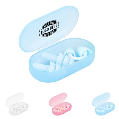 Swimming Ear Plugs Nose Clip Set