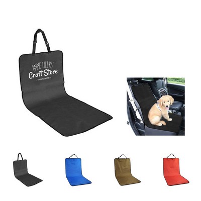 Waterproof Pet Car Seat Protective Cover