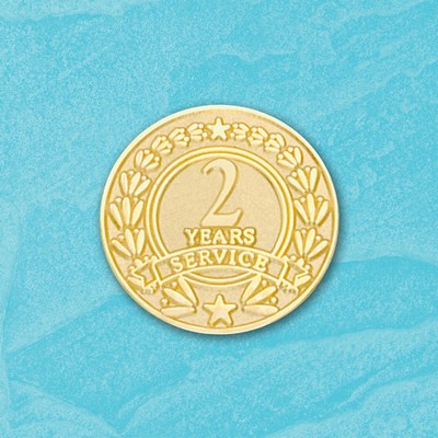 2 Year Stock Service Pin