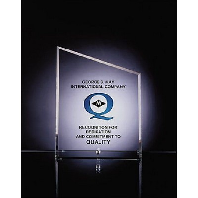 Cantebury Slant Rectangle Award (4"x6")