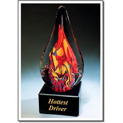 Hottest Driver Award w/ Marble Base (3.5"x9.75")