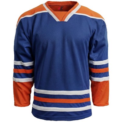 Edmonton Pro Series Goalie Cut Premium Away Jersey