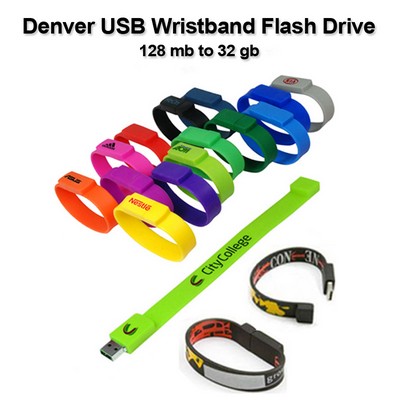 Denver USB Wristband - 1 GB Memory