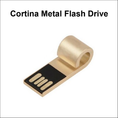 Cortina Mini Metal Flash Drive - 32GB Memory