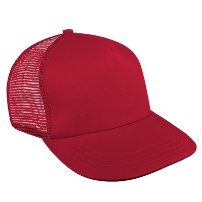 Meshback Snapback Skate Hat