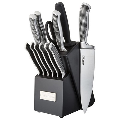 Cuisinart® 13-Piece Graphix Collection Stainless Steel Cutlery Block Set